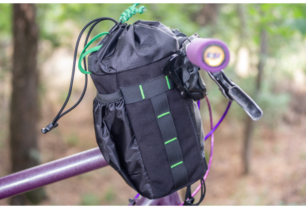 Сумка на кермо KasyBag Pocket Pack One hand [Black Green]