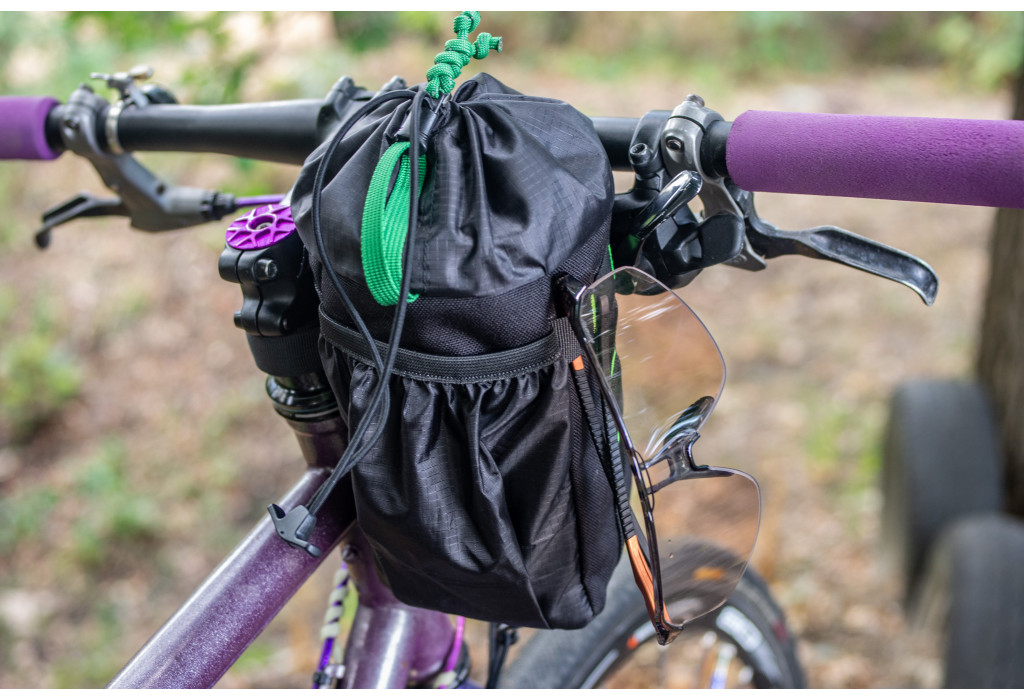 Сумка на кермо KasyBag Pocket Pack One hand [Black Green]