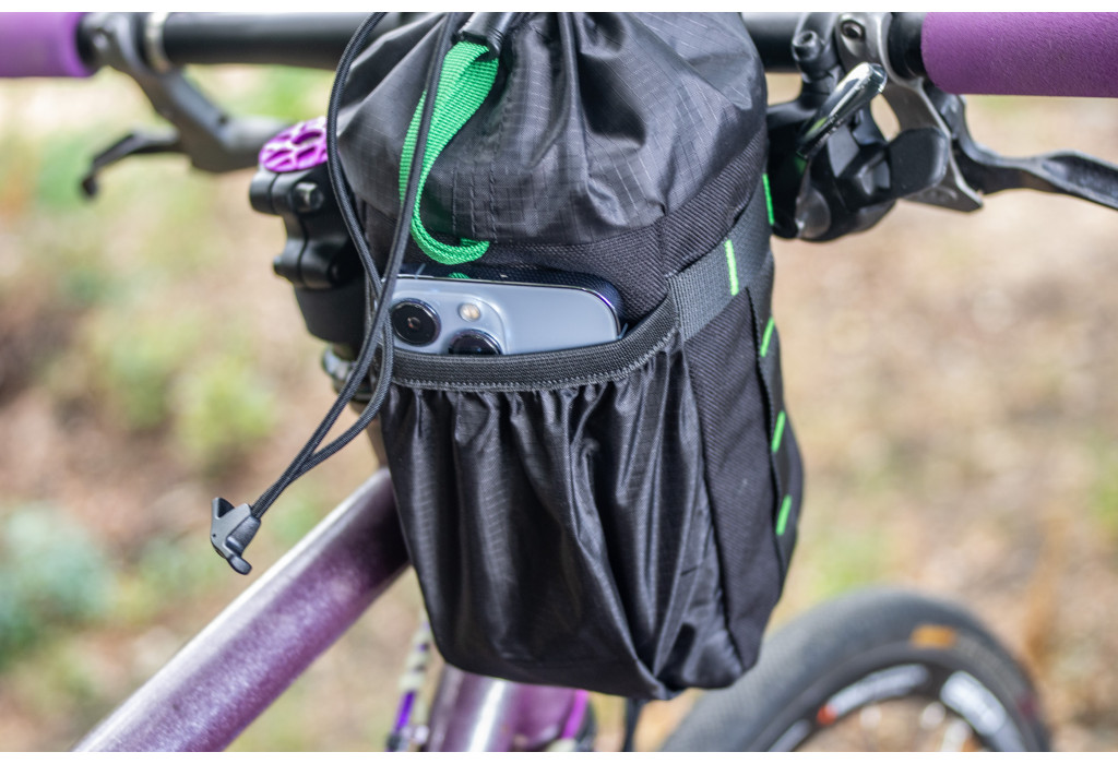 Сумка на кермо KasyBag Pocket Pack One hand [Black Green]
