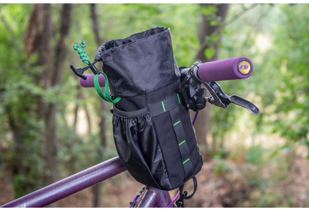 Сумка на кермо KasyBag Pocket Pack One hand [Black Green]