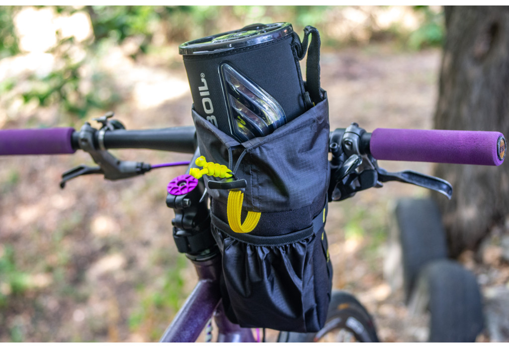 Сумка на кермо KasyBag Pocket Pack One hand [Black Yellow]