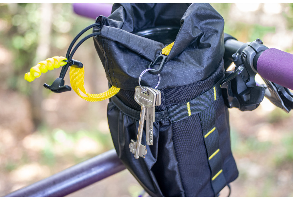 Сумка на кермо KasyBag Pocket Pack One hand [Black Yellow]