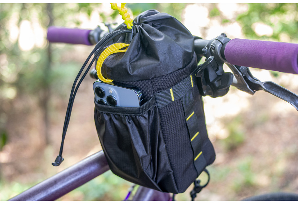Сумка на кермо KasyBag Pocket Pack One hand [Black Yellow]