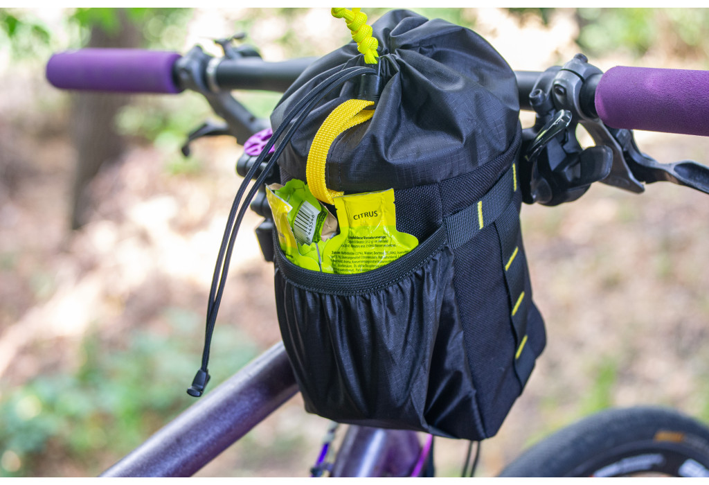 Сумка на кермо KasyBag Pocket Pack One hand [Black Yellow]