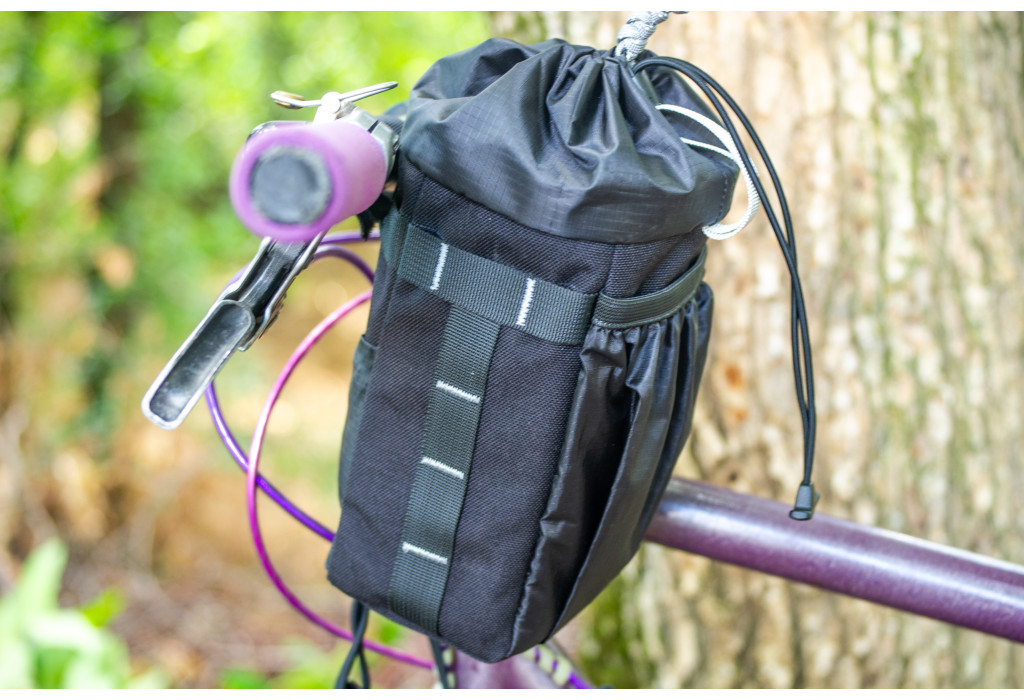 Сумка на кермо KasyBag Pocket Pack One hand [Black Gray]