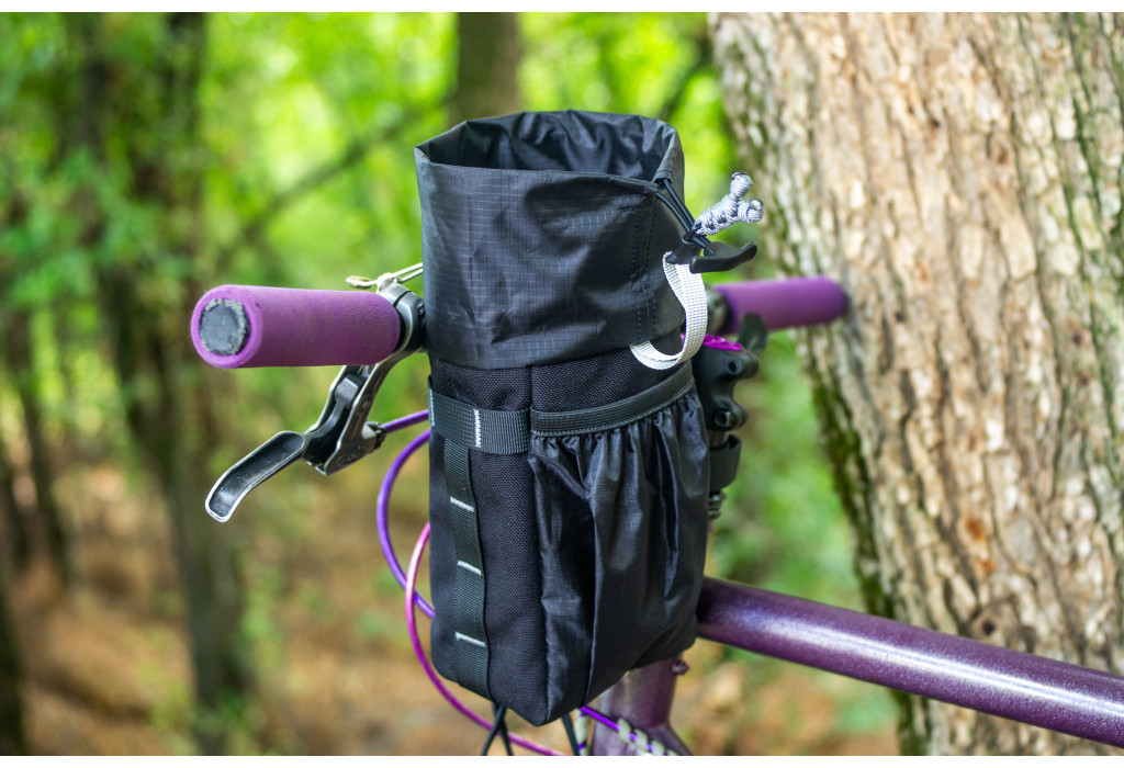 Сумка на кермо KasyBag Pocket Pack One hand [Black Gray]