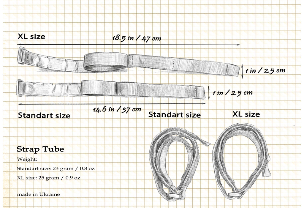 Кріплення для камери KasyBag Strap Tube [Leopard]