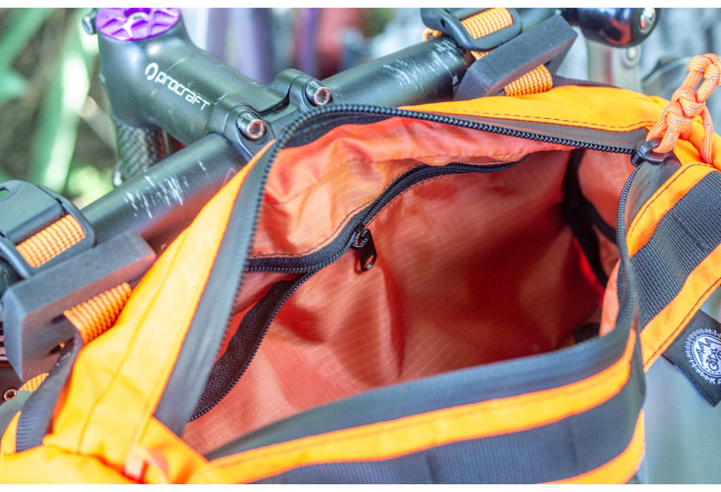 Сумка на кермо KasyBag X-Barrel Bag [Orange-Reflective]