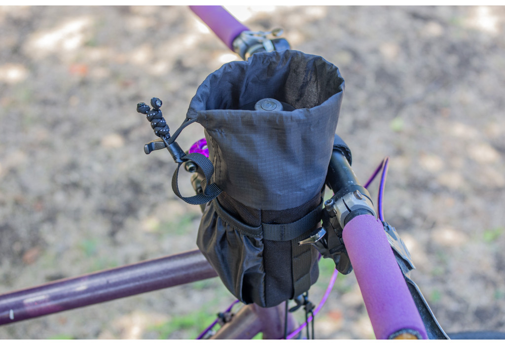 Сумка на кермо KasyBag Pocket Pack One hand Mini [Total Black]