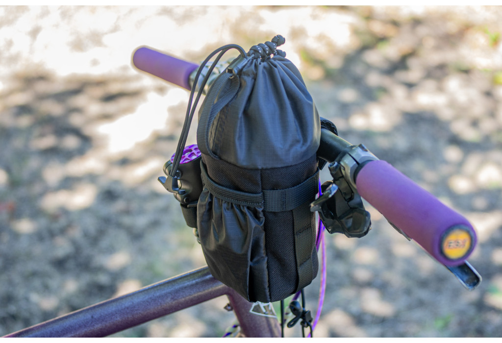 Сумка на кермо KasyBag Pocket Pack One hand Mini [Total Black]