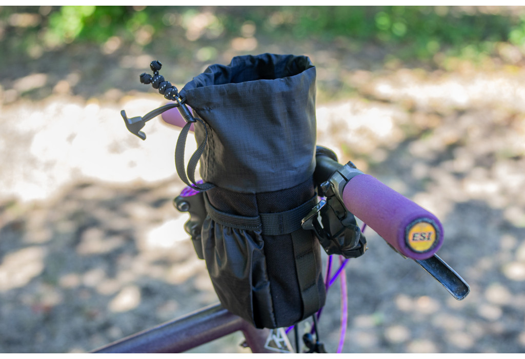 Сумка на кермо KasyBag Pocket Pack One hand Mini [Total Black]