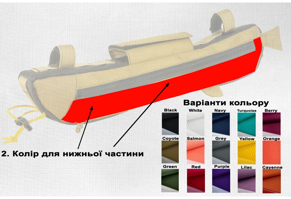Внутрішньорамна сумка KasyBag X-Frame Fish Pack [CUSTOM]