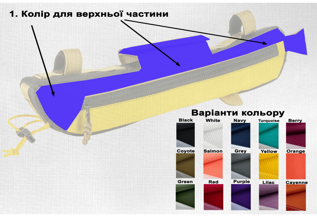 Внутрішньорамна сумка KasyBag X-Frame Fish Pack [CUSTOM]