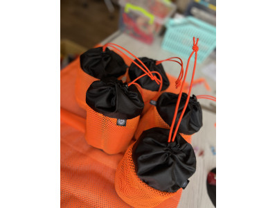 Пакувальний мішок-тубус KasyBag Mesh Cylinder (Orange)