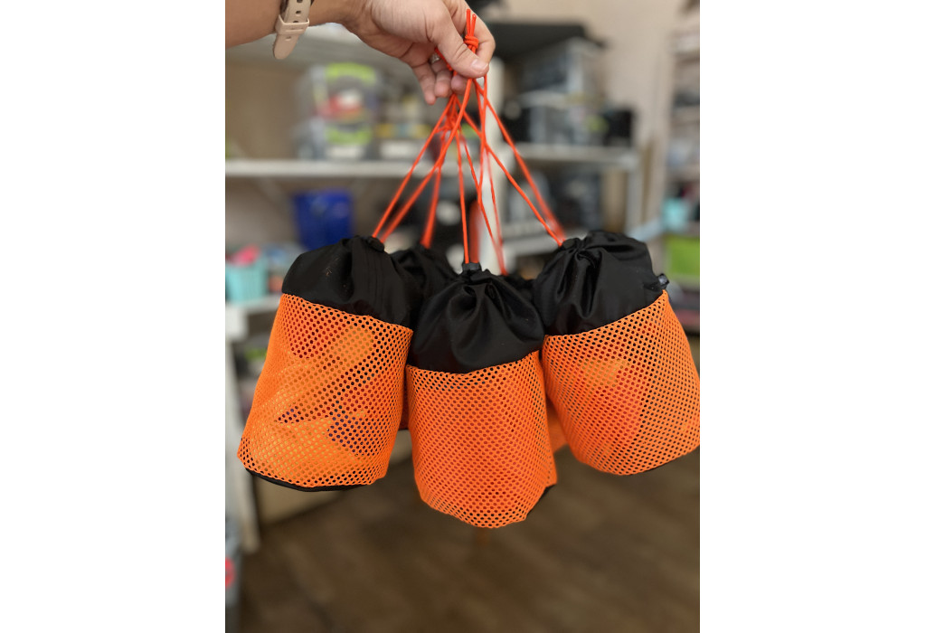 Пакувальний мішок-тубус KasyBag Mesh Cylinder (Orange)