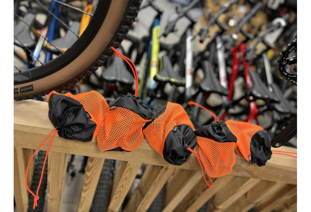 Пакувальний мішок-тубус KasyBag Mesh Cylinder (Orange)