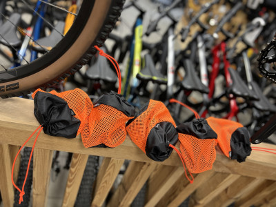 Пакувальний мішок-тубус KasyBag Mesh Cylinder (Orange)