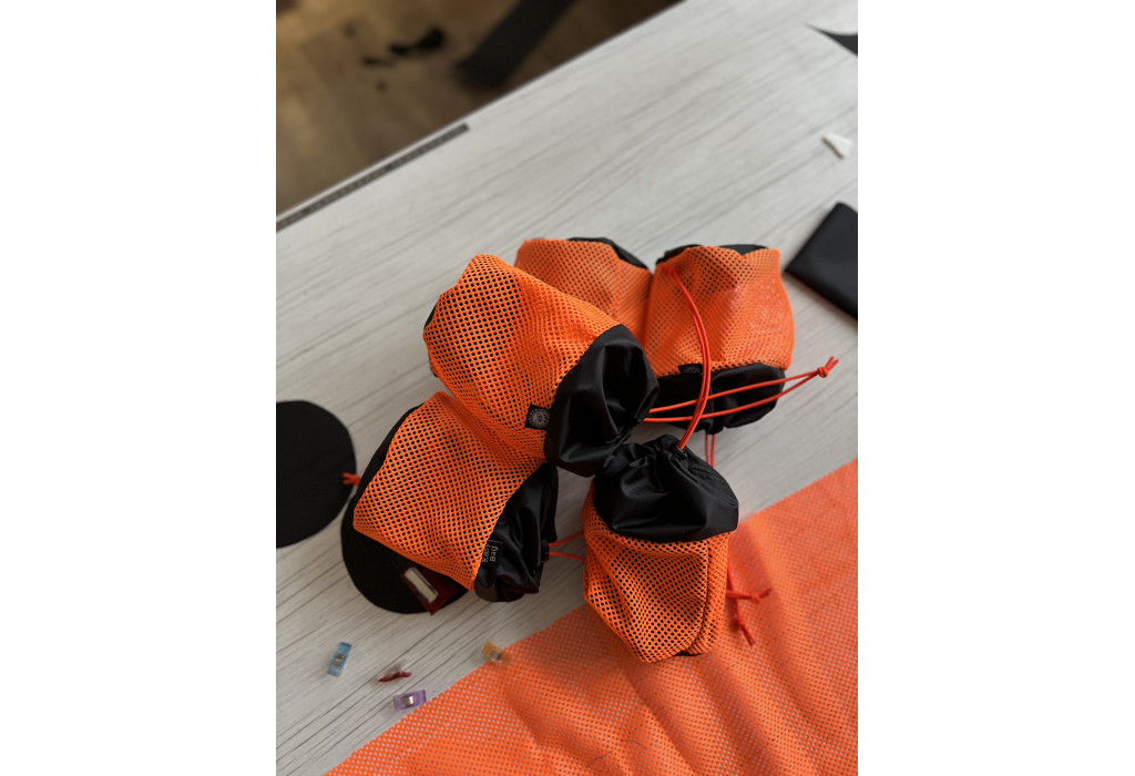 Пакувальний мішок-тубус KasyBag Mesh Cylinder (Orange)