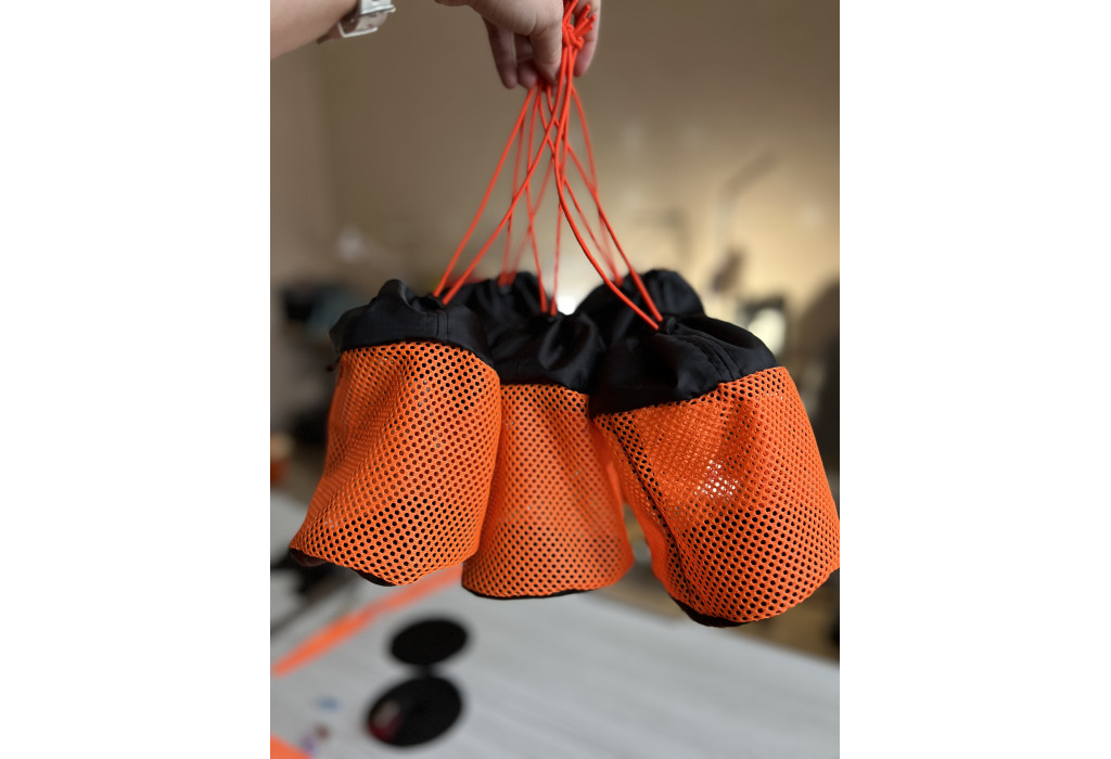 Пакувальний мішок-тубус KasyBag Mesh Cylinder (Orange)
