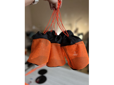 Пакувальний мішок-тубус KasyBag Mesh Cylinder (Orange)