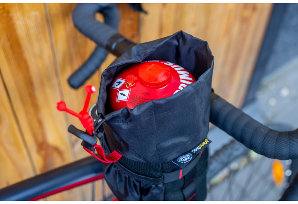 Сумка на кермо KasyBag Pocket Pack One hand [Black Red]
