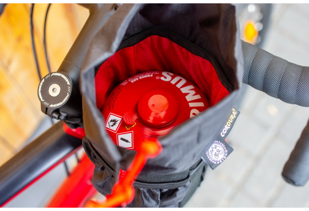 Сумка на кермо KasyBag Pocket Pack One hand [Black Red]