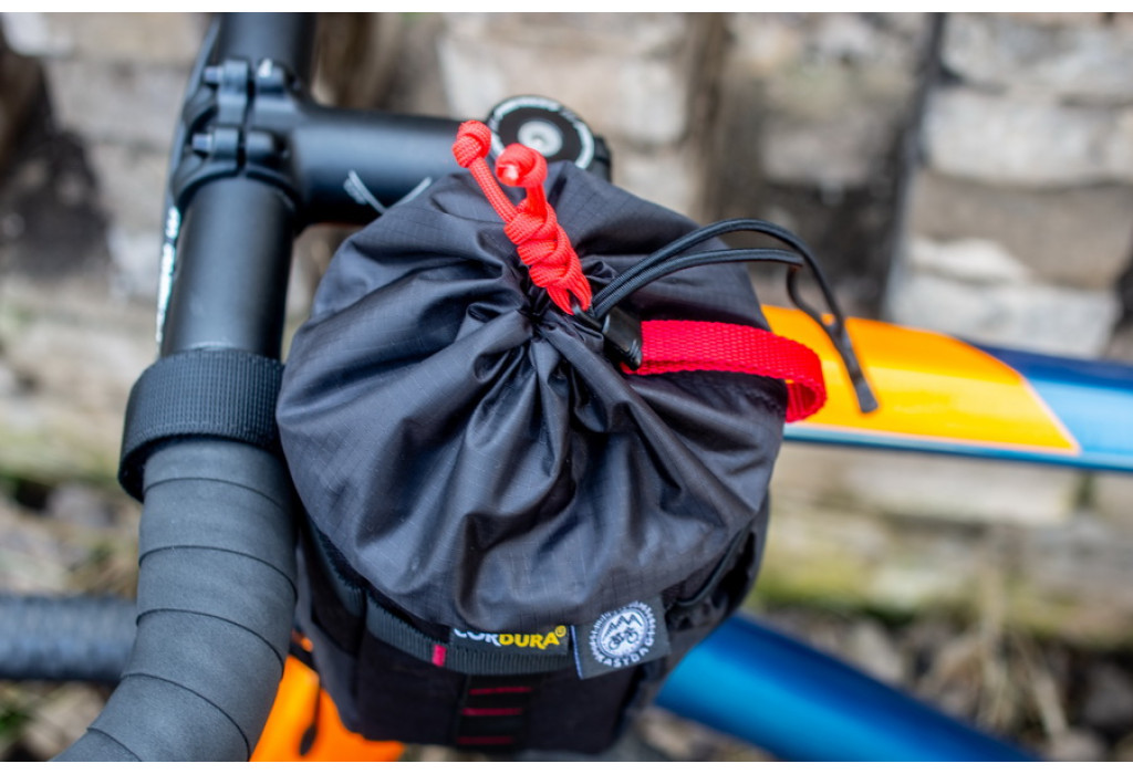 Сумка на кермо KasyBag Pocket Pack One hand [Black Red]