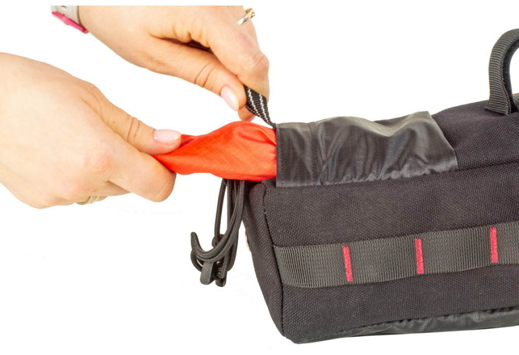 Сумка на кермо KasyBag Pocket Pack One hand [Black Red]