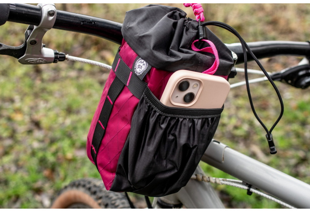Сумка на кермо KasyBag X-Pocket Pack One hand [Berry]