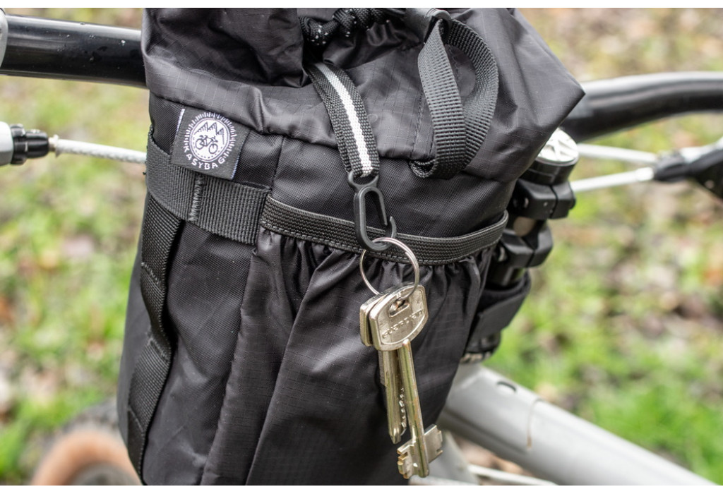 Сумка на кермо KasyBag X-Pocket Pack One hand [Total Black]