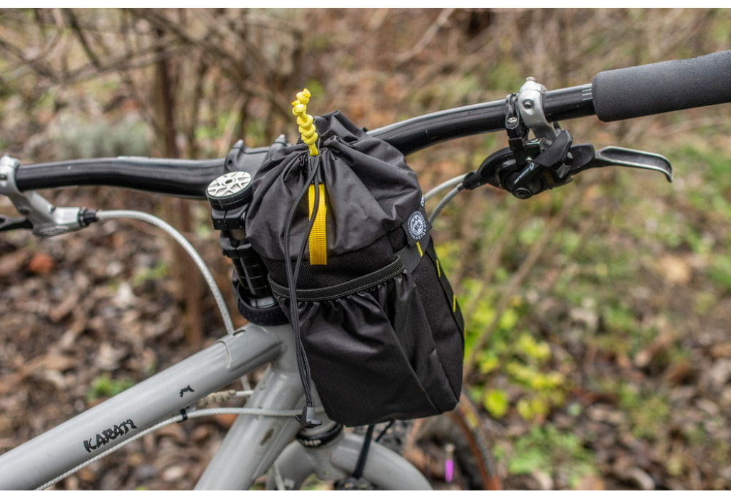 Сумка на кермо KasyBag Pocket Pack One hand [Black Yellow]