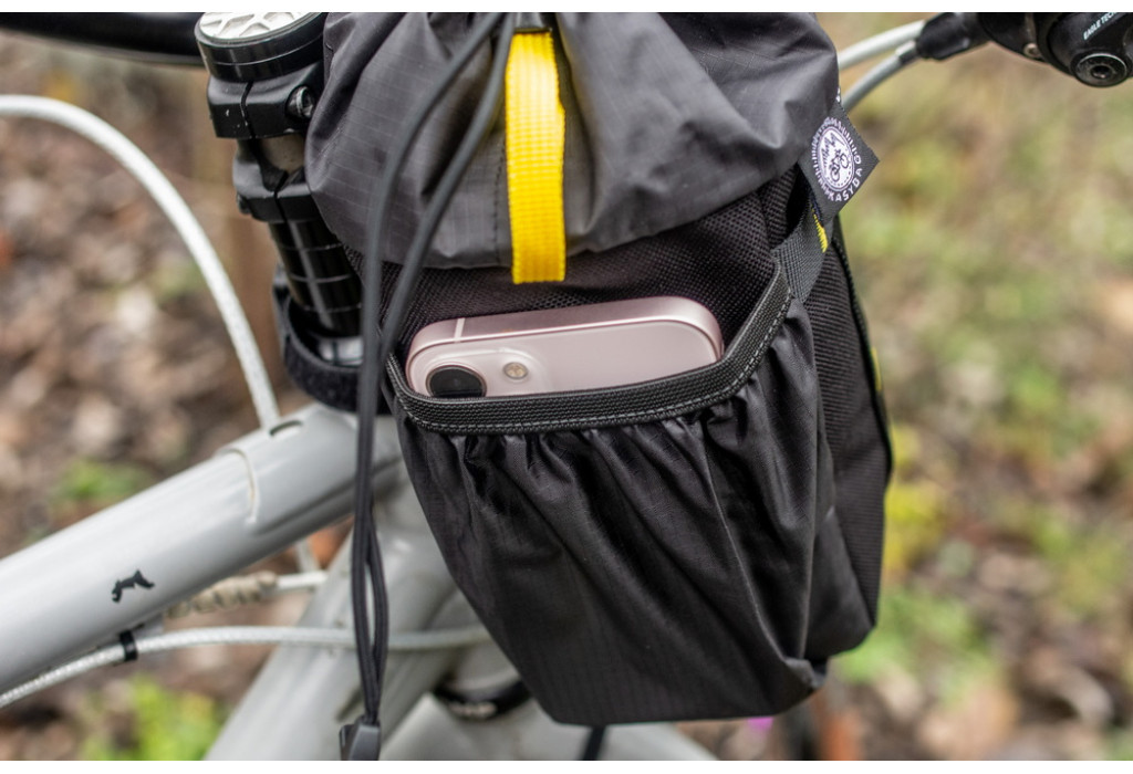 Сумка на кермо KasyBag Pocket Pack One hand [Black Yellow]