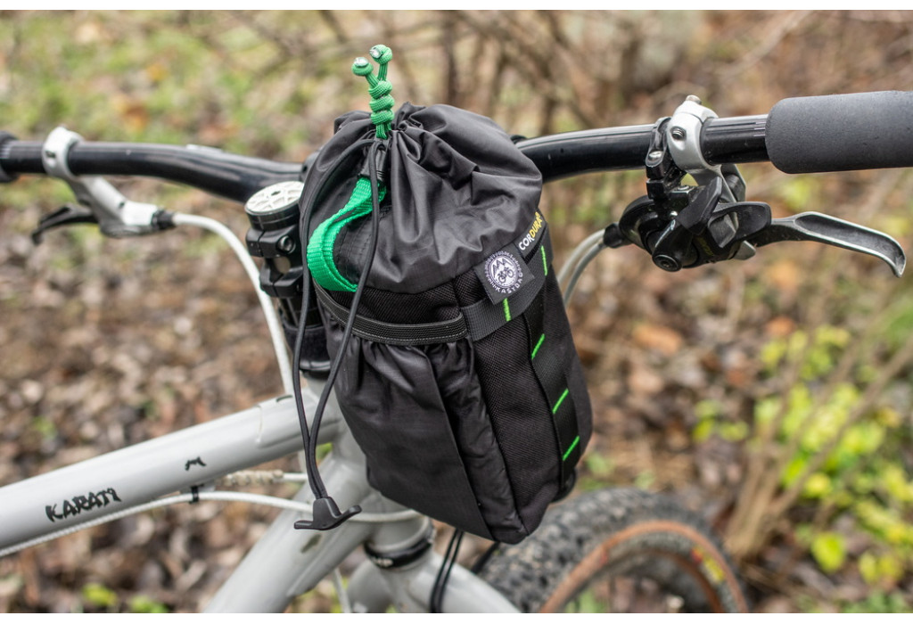 Сумка на кермо KasyBag Pocket Pack One hand [Black Green]