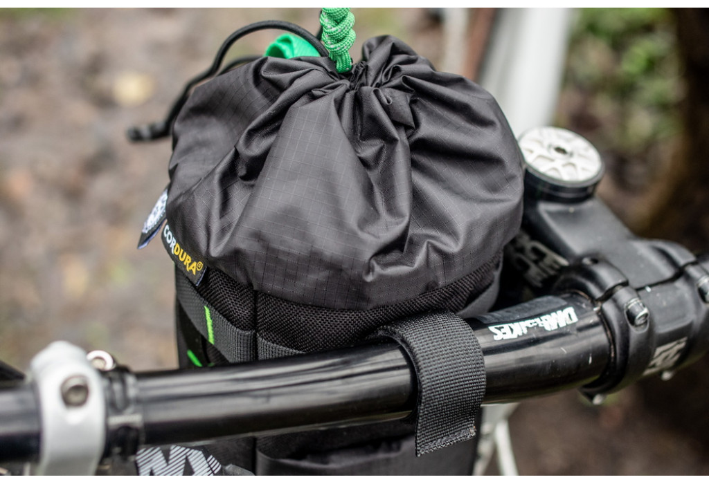 Сумка на кермо KasyBag Pocket Pack One hand [Black Green]