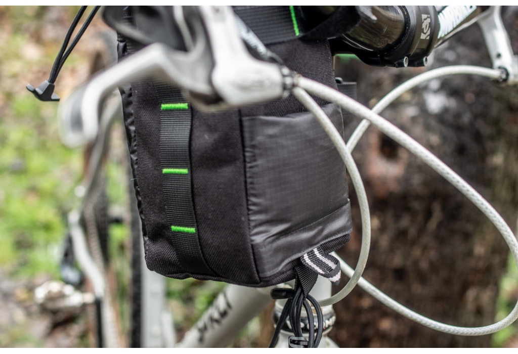 Сумка на кермо KasyBag Pocket Pack One hand [Black Green]