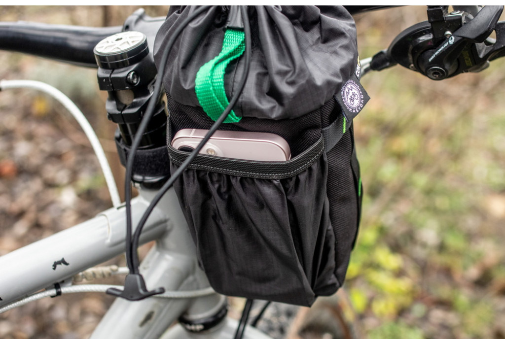 Сумка на кермо KasyBag Pocket Pack One hand [Black Green]