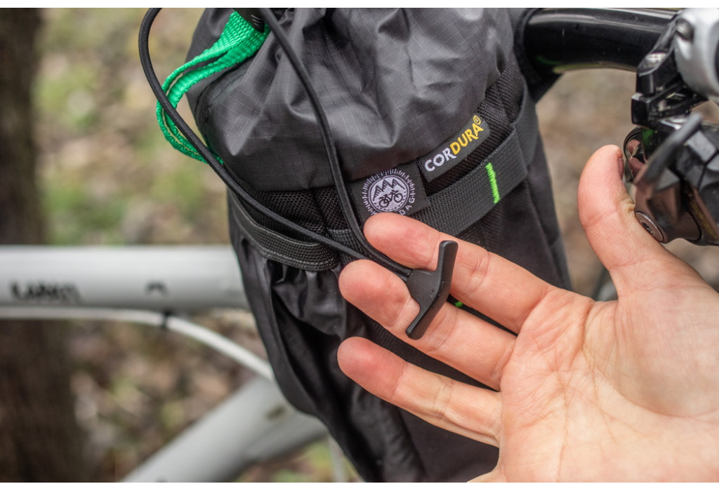 Сумка на кермо KasyBag Pocket Pack One hand [Black Green]