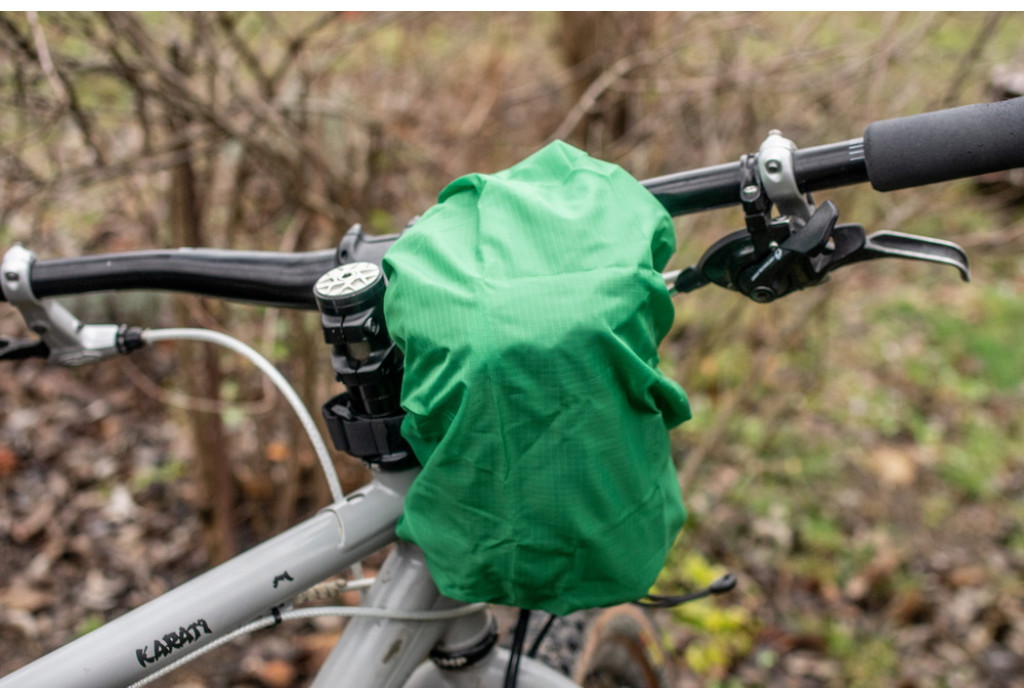 Сумка на кермо KasyBag Pocket Pack One hand [Black Green]