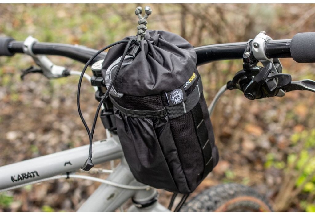 Сумка на кермо KasyBag Pocket Pack One hand [Black Gray]