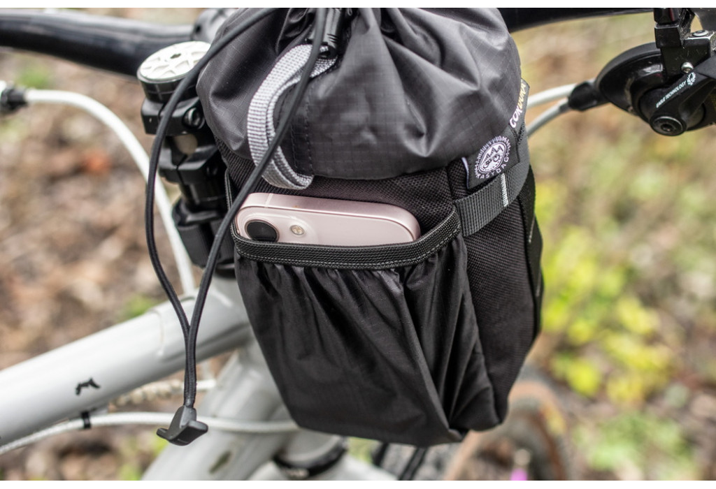 Сумка на кермо KasyBag Pocket Pack One hand [Black Gray]