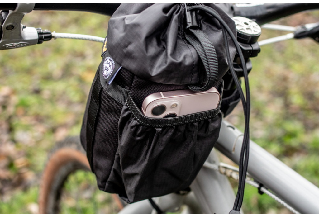 Сумка на кермо KasyBag Pocket Pack One hand [Total Black]