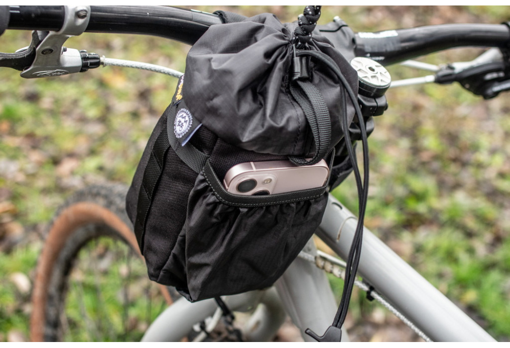 Сумка на кермо KasyBag Pocket Pack One hand [Total Black]