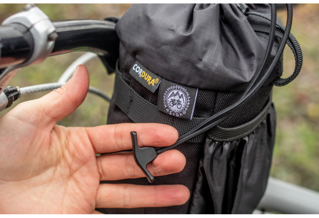Сумка на кермо KasyBag Pocket Pack One hand [Total Black]