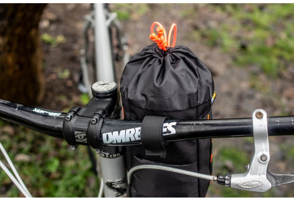 Сумка на кермо KasyBag Pocket Pack One hand [Black Orange]