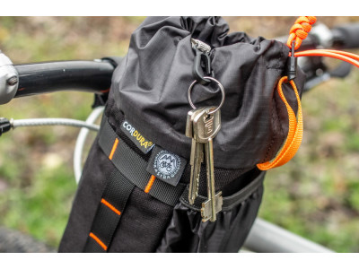 Сумка на кермо KasyBag Pocket Pack One hand [Black Orange]