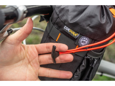 Сумка на кермо KasyBag Pocket Pack One hand [Black Orange]