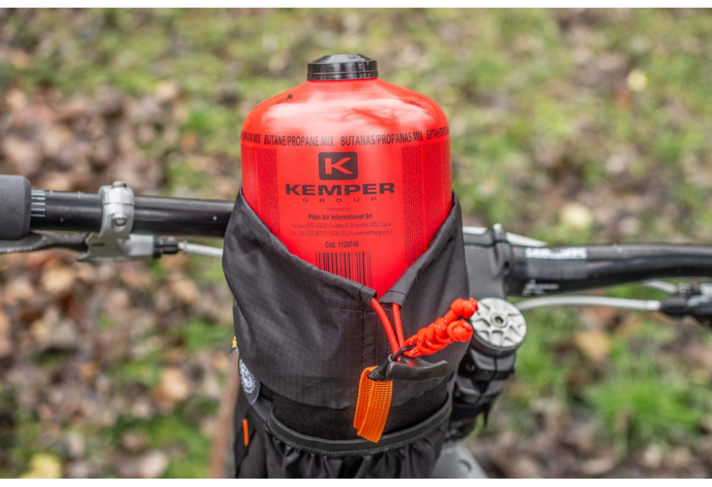 Сумка на кермо KasyBag Pocket Pack One hand [Black Orange]