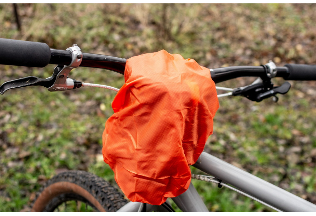 Сумка на кермо KasyBag Pocket Pack One hand [Black Orange]