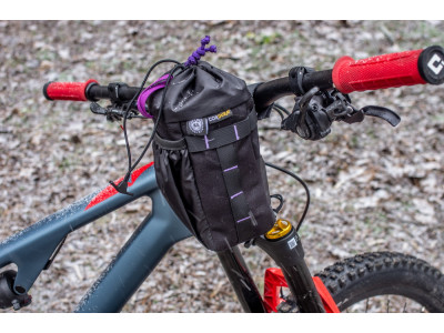 Сумка на кермо KasyBag Pocket Pack One hand [Black Purple]