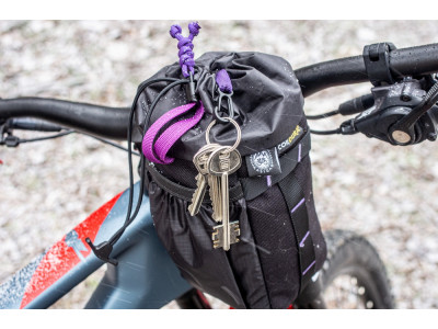 Сумка на кермо KasyBag Pocket Pack One hand [Black Purple]